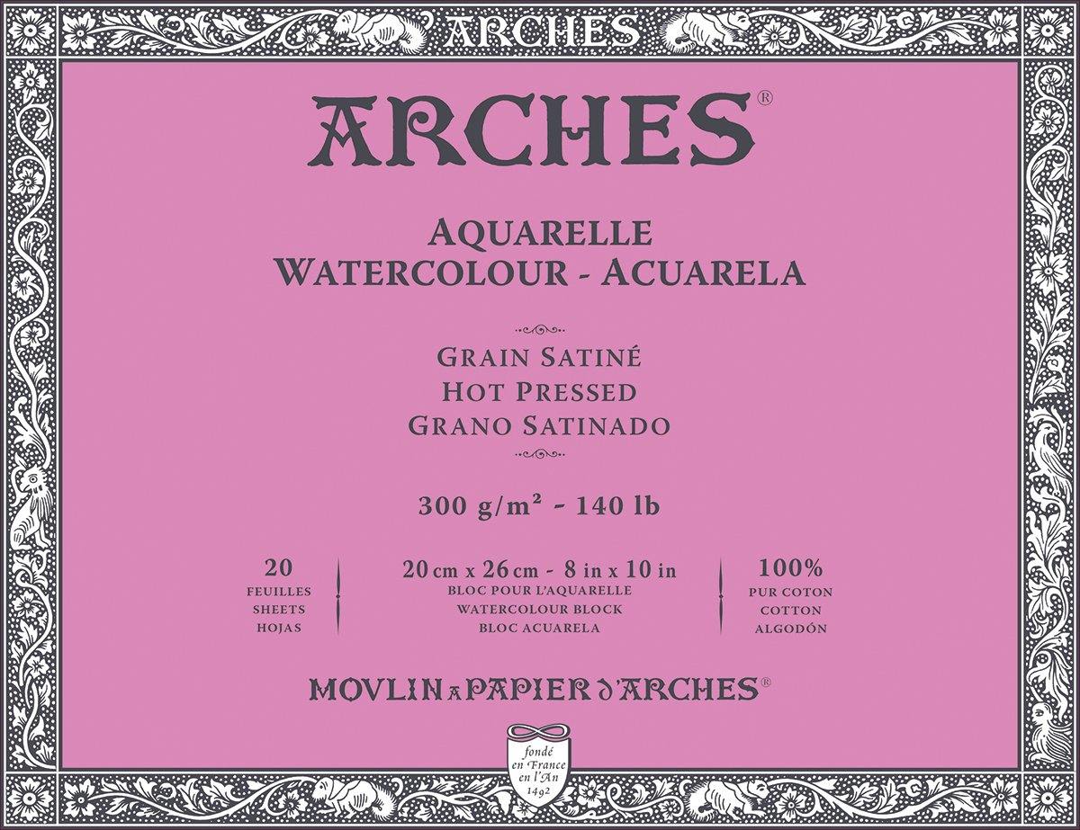 Arches 100% Cotton Watercolour Blocks 300gsm 20 Sheets - Image 11