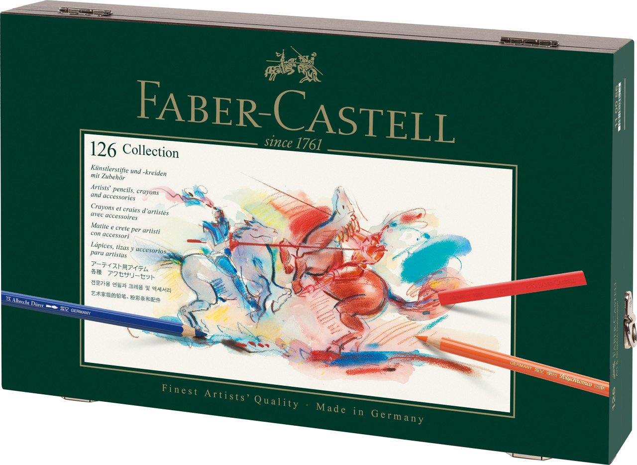 Faber-Castell Art & Graphic Mixed Media Collection - Solid Wood Case of 125 - Image 5