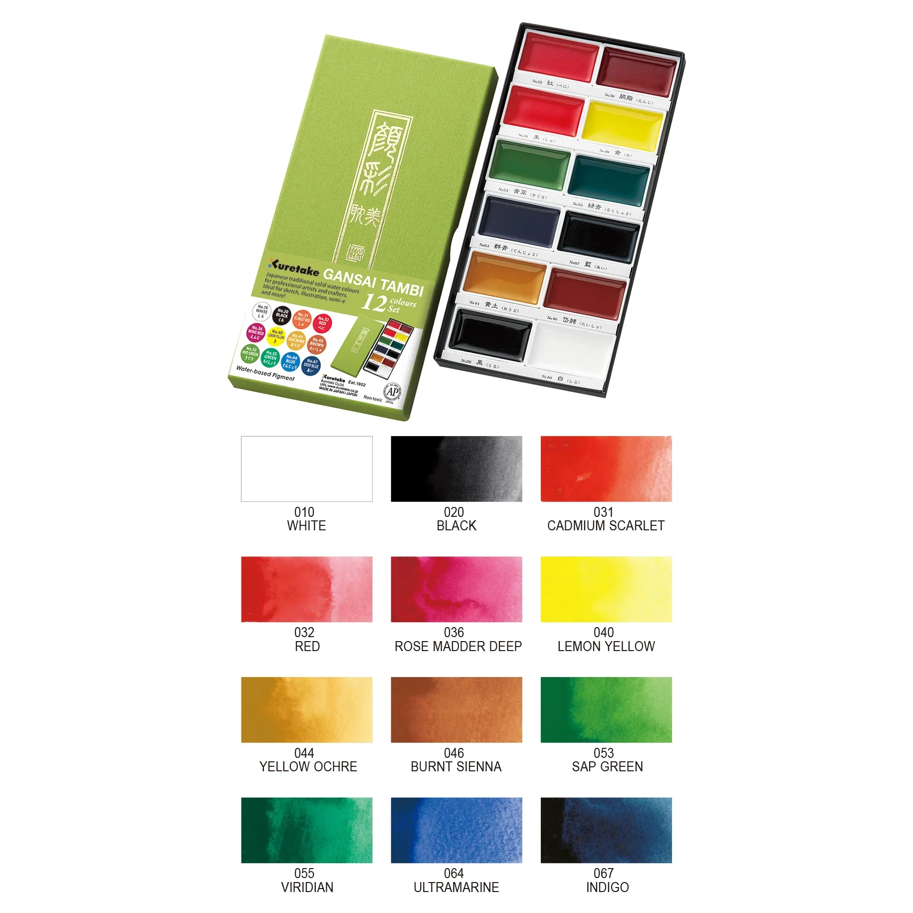 Kuretake Gansai Tambi Watercolour Sets - Image 11
