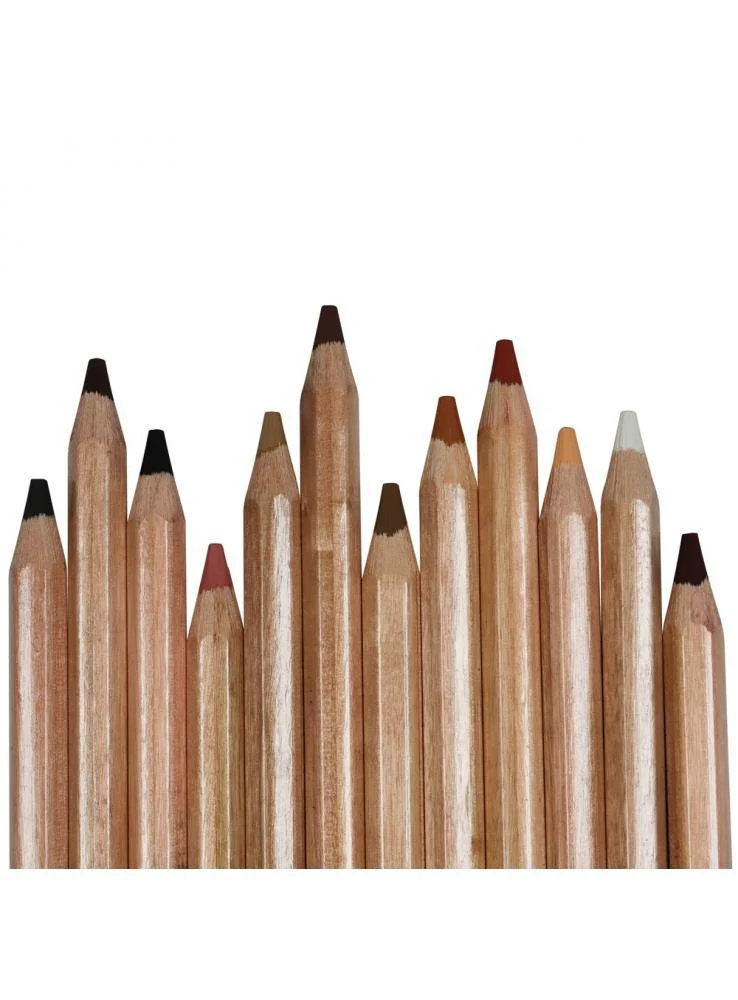 Mont Marte Signature Skin Tints Pastel Pencils 12 Pieces - Image 3