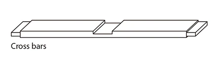 Luca Pine Bracing Support Bar - Single - Image 3