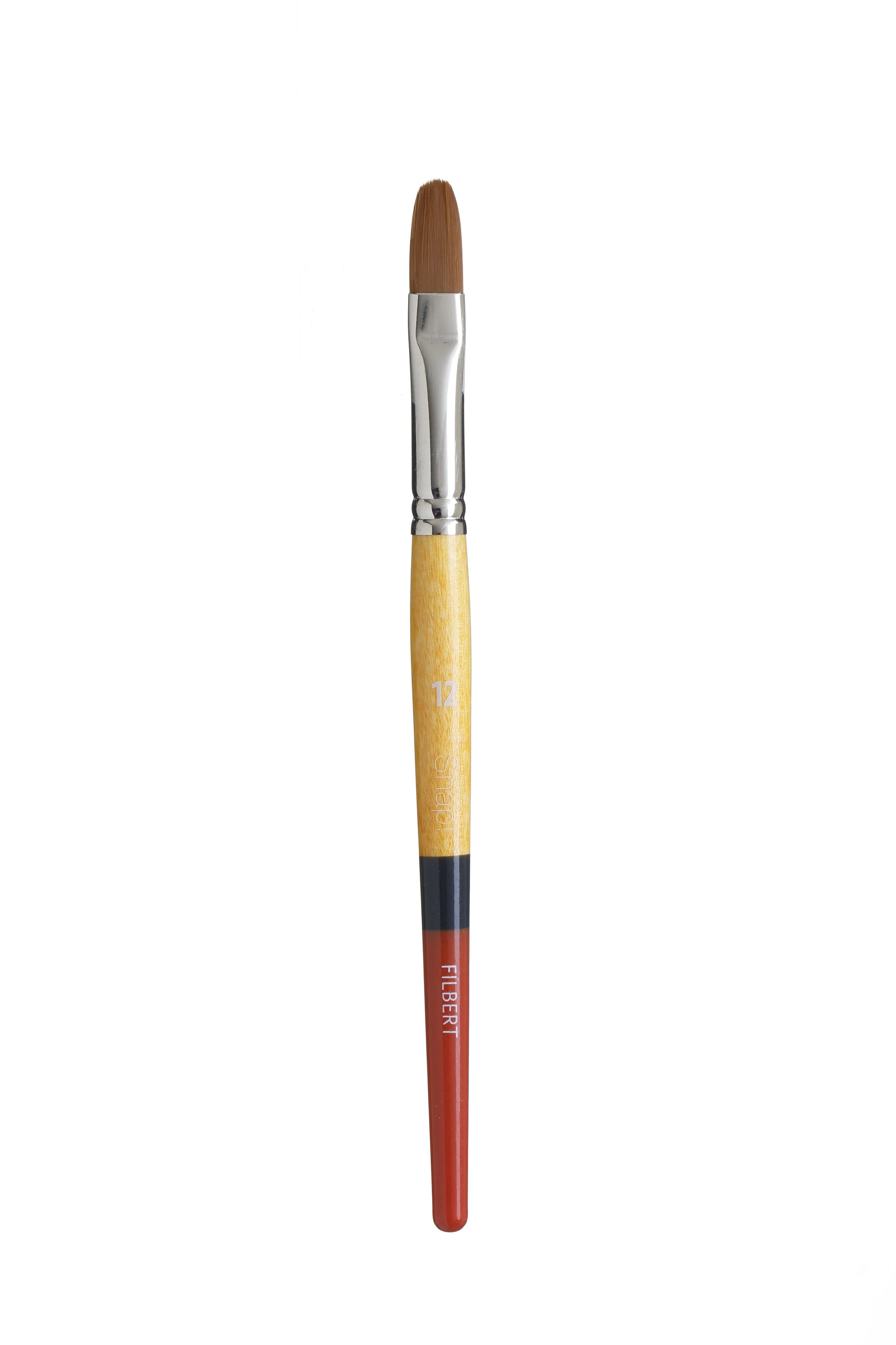 Princeton Snap Series 9650 Short Handle Golden Synthetic Brush for Watercolour, Acrylic - Image 14