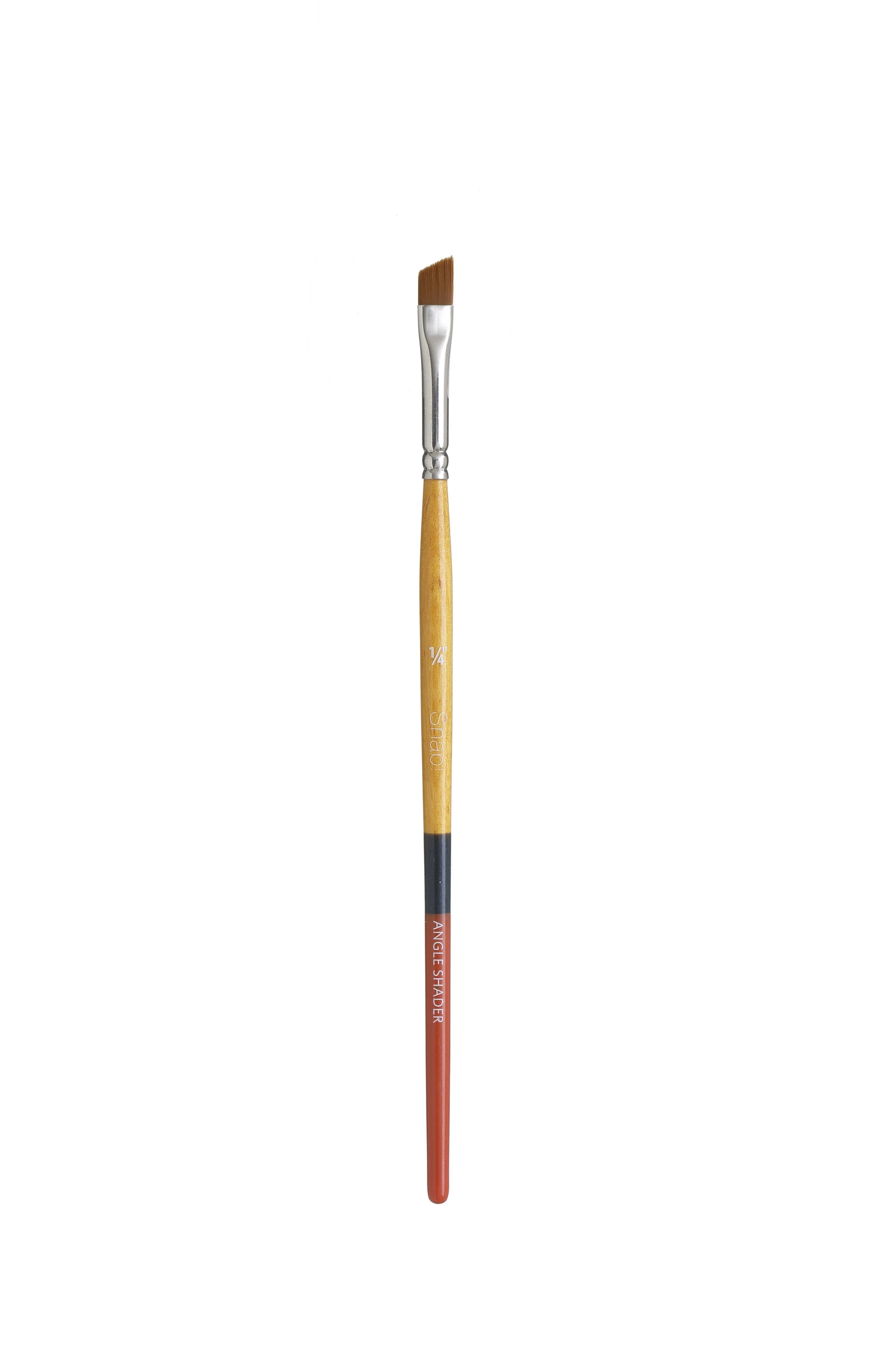 Princeton Snap Series 9650 Short Handle Golden Synthetic Brush for Watercolour, Acrylic - Image 15