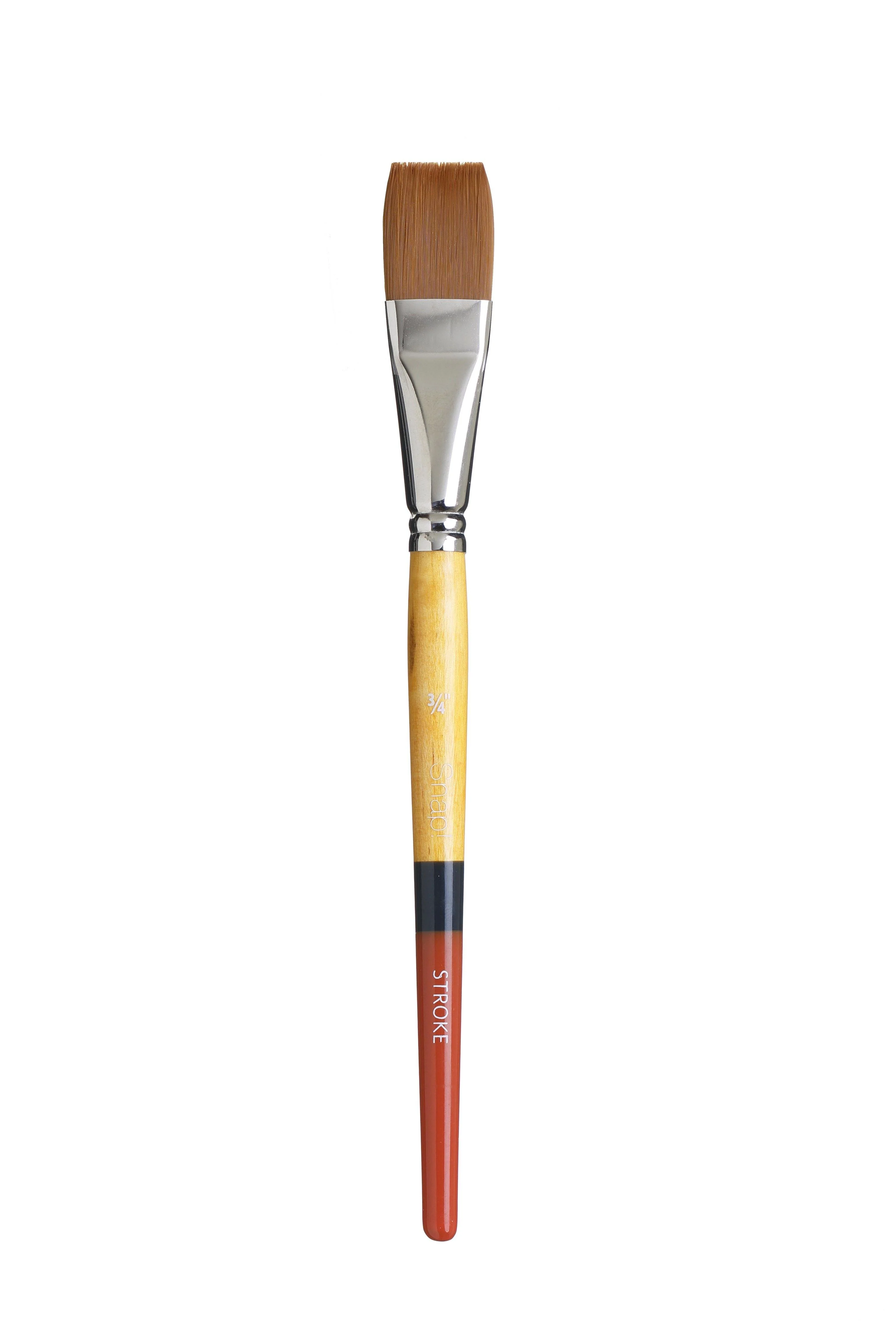 Princeton Snap Series 9650 Short Handle Golden Synthetic Brush for Watercolour, Acrylic - Image 19