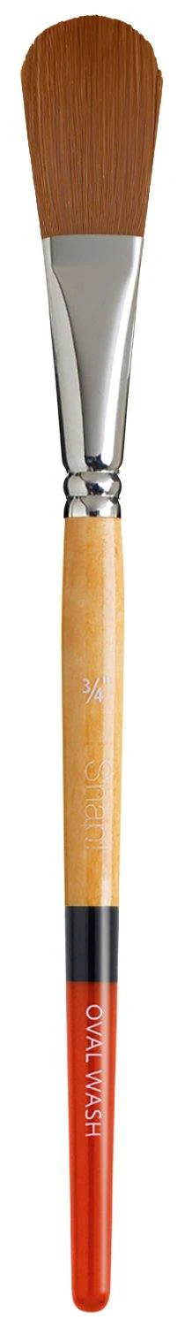 Princeton Snap Series 9650 Short Handle Golden Synthetic Brush for Watercolour, Acrylic - Image 21