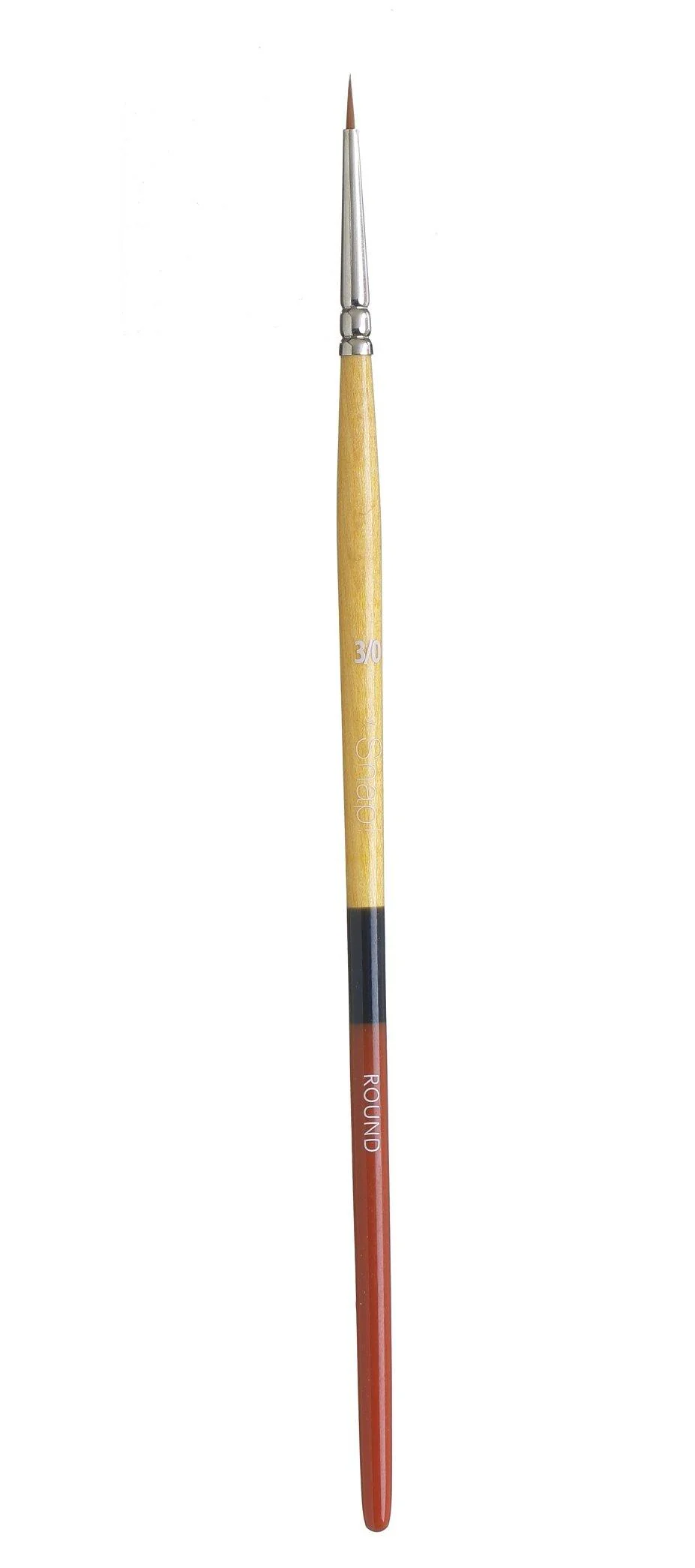 Princeton Snap Series 9650 Short Handle Golden Synthetic Brush for Watercolour, Acrylic - Image 4