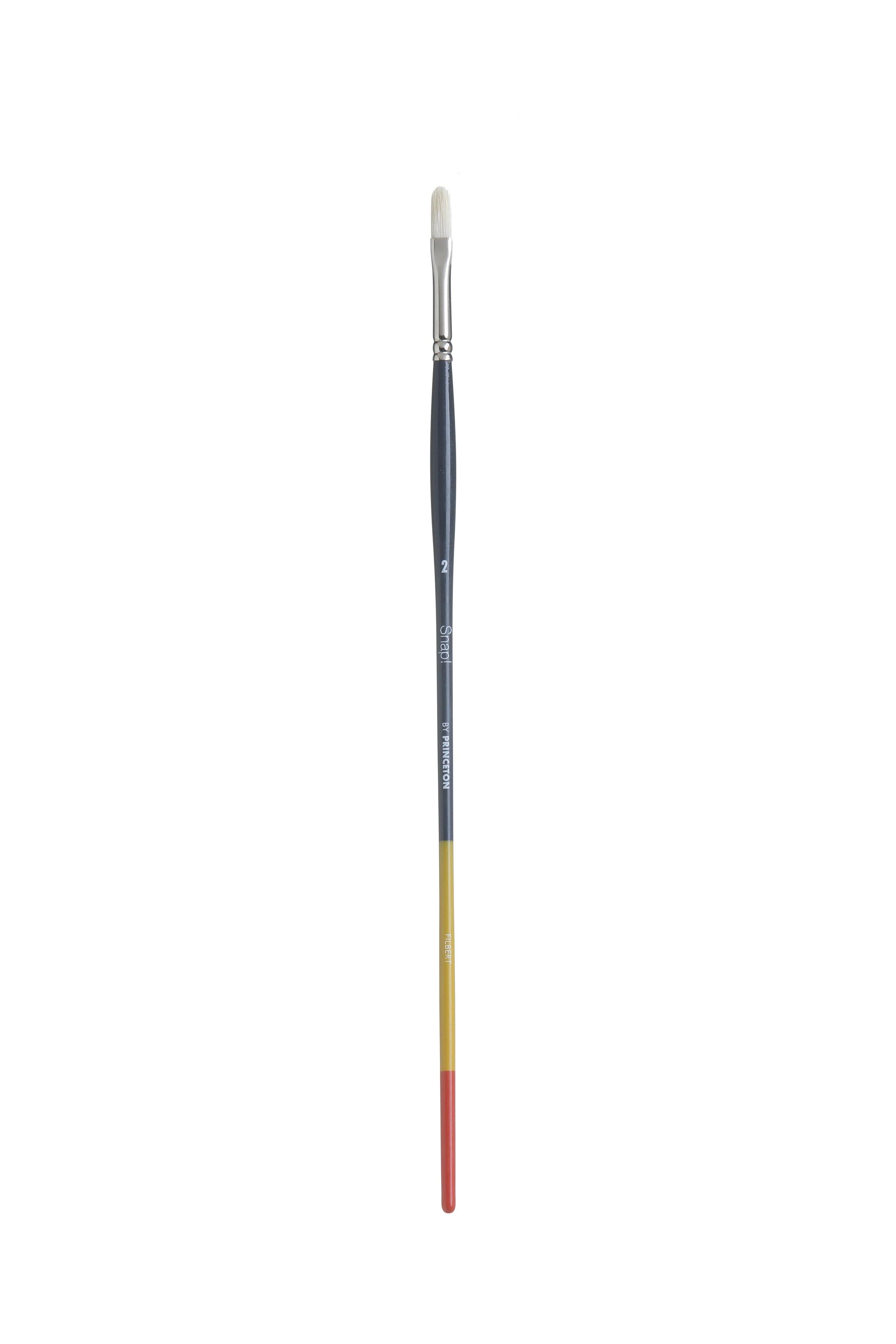 Princeton Snap Series 9700 Long Handle Natural Hog Bristle Brush for Oil, Acrylic - Image 14