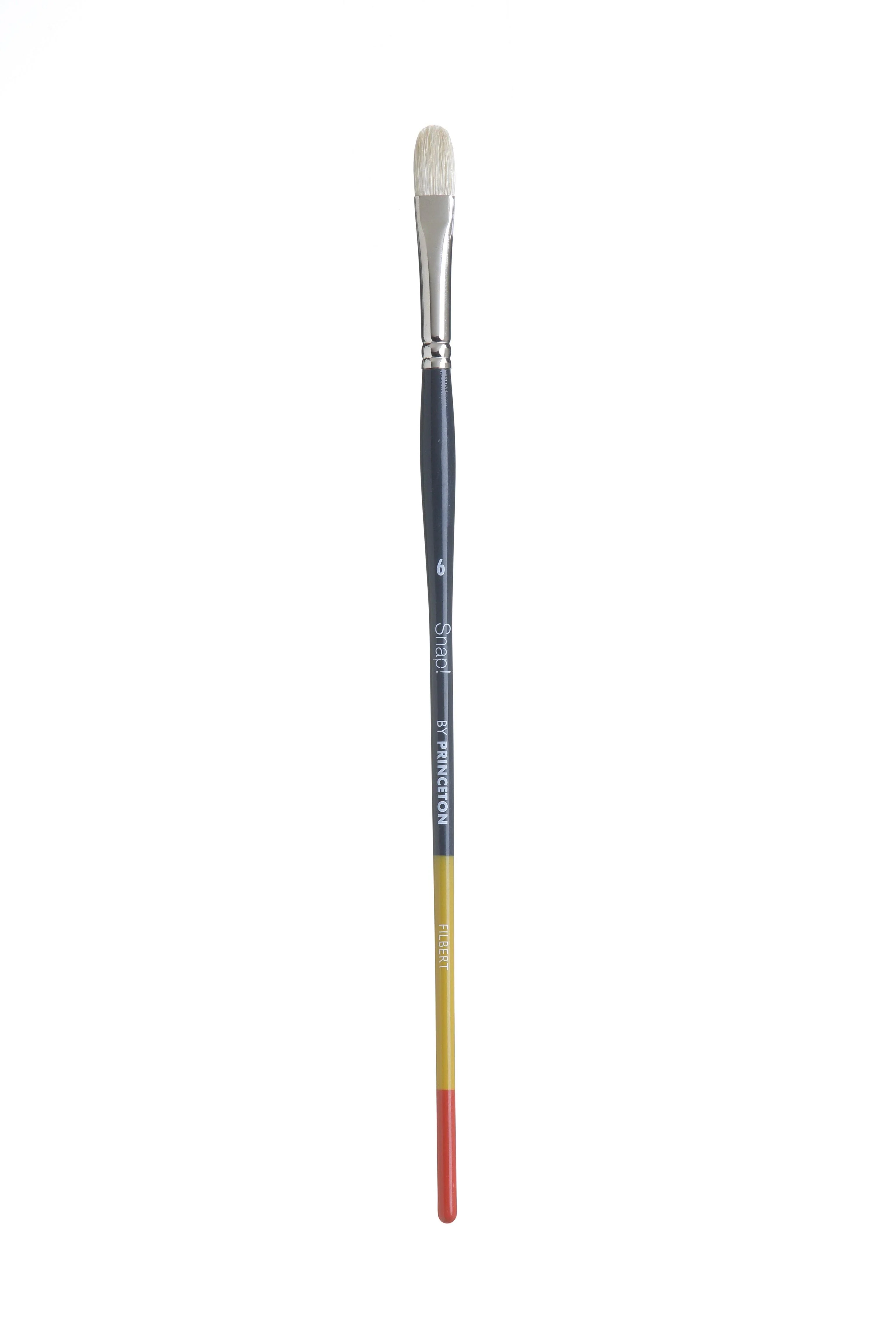 Princeton Snap Series 9700 Long Handle Natural Hog Bristle Brush for Oil, Acrylic - Image 15