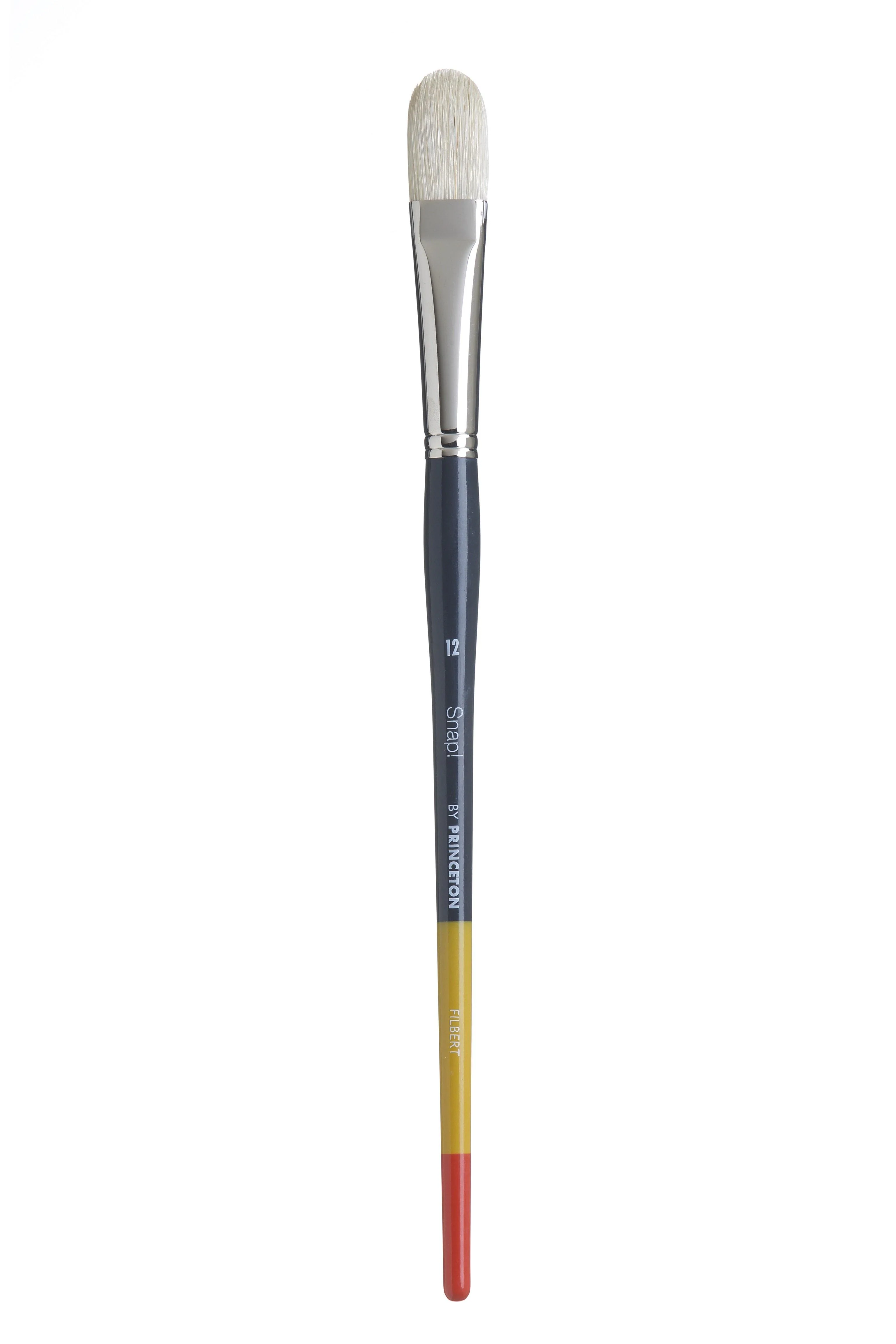 Princeton Snap Series 9700 Long Handle Natural Hog Bristle Brush for Oil, Acrylic - Image 17