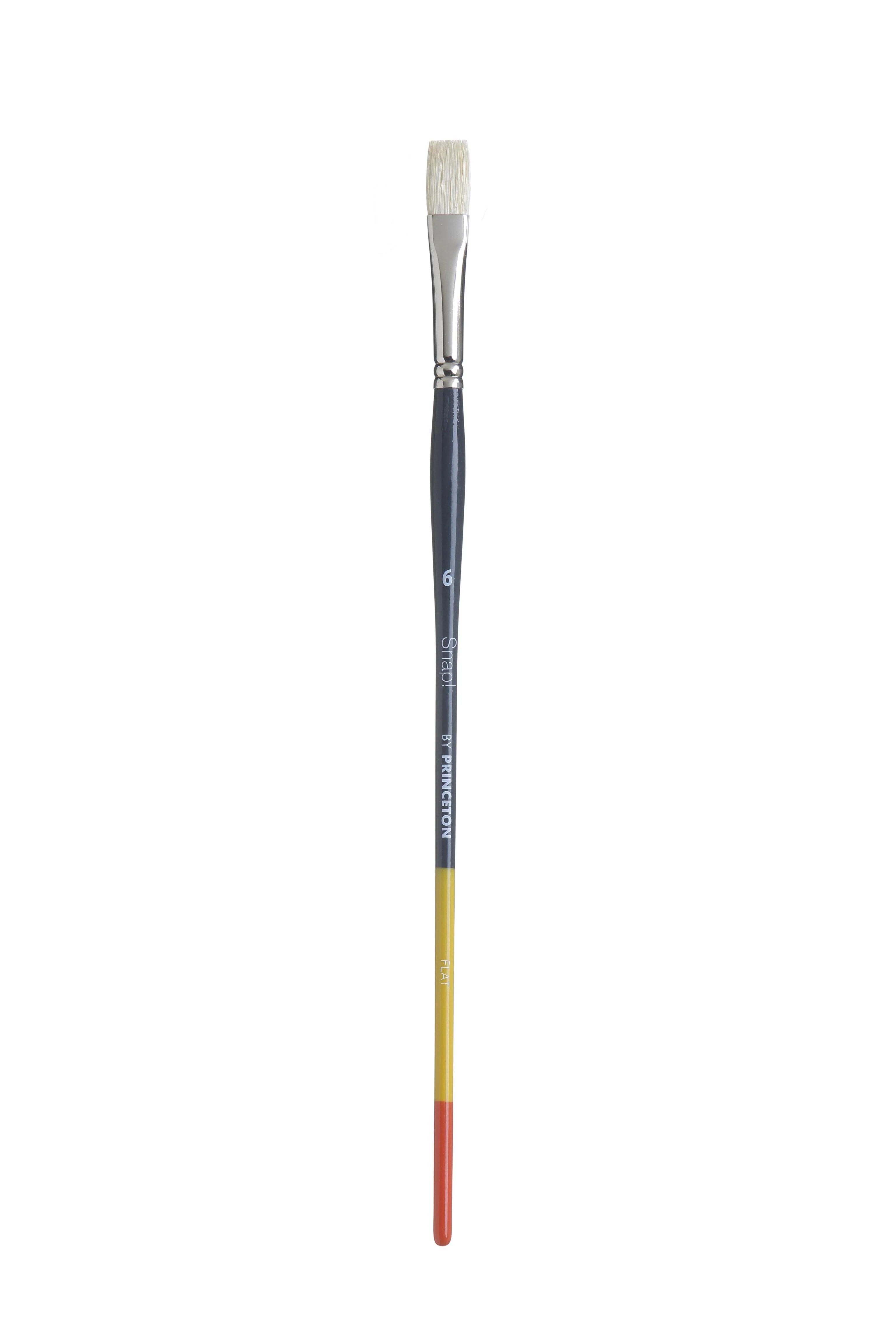 Princeton Snap Series 9700 Long Handle Natural Hog Bristle Brush for Oil, Acrylic - Image 18