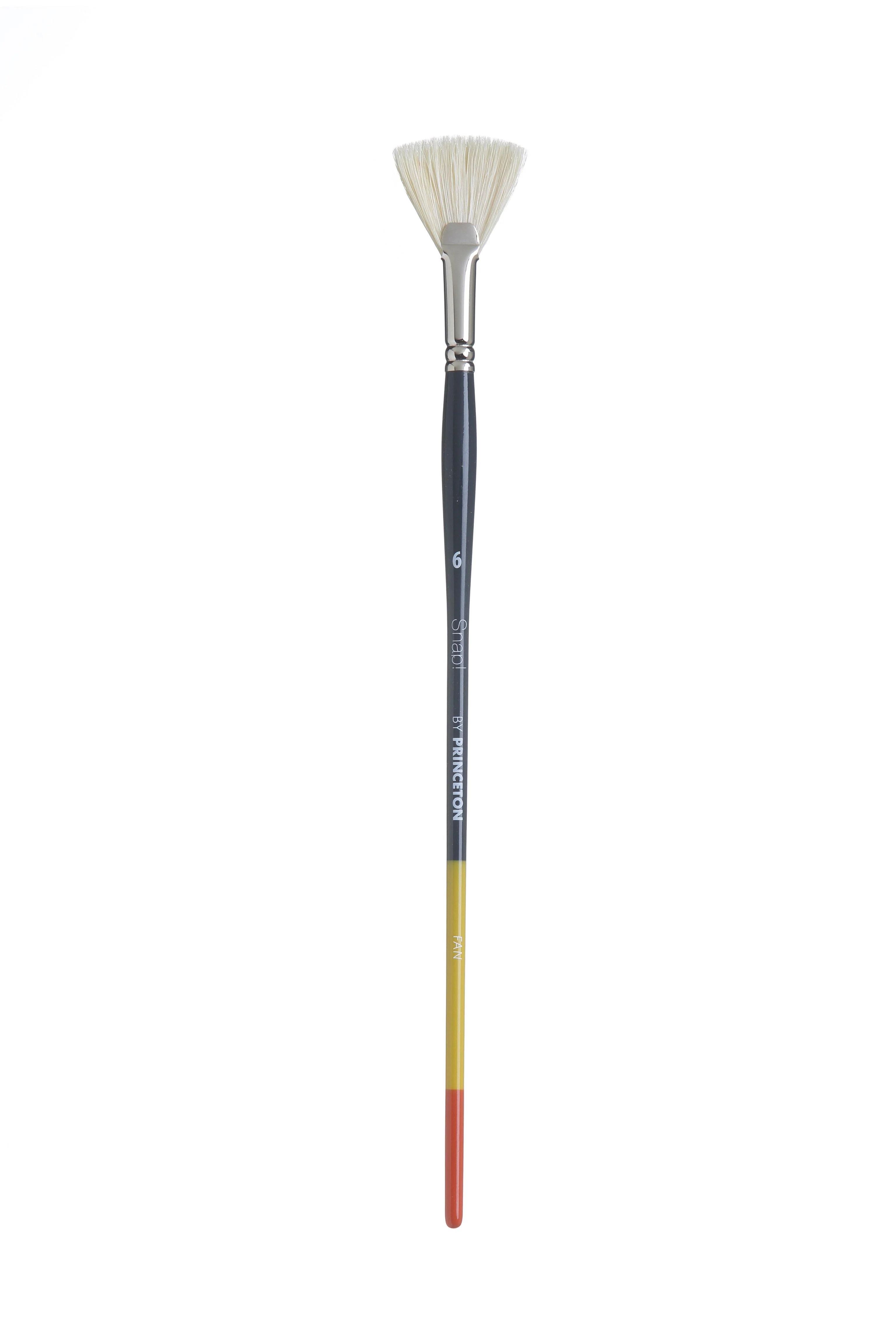 Princeton Snap Series 9700 Long Handle Natural Hog Bristle Brush for Oil, Acrylic - Image 21