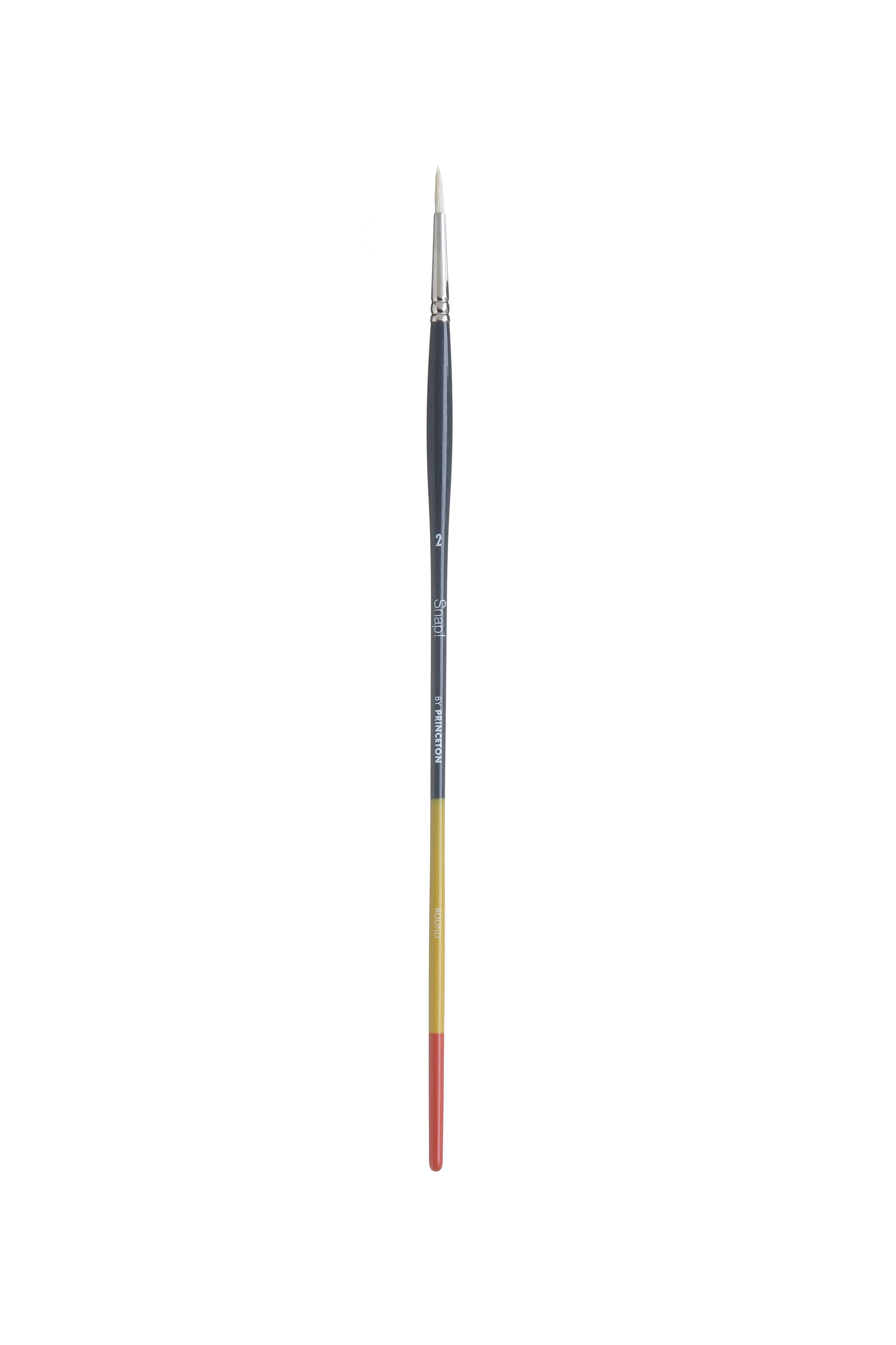 Princeton Snap Series 9700 Long Handle Natural Hog Bristle Brush for Oil, Acrylic - Image 4