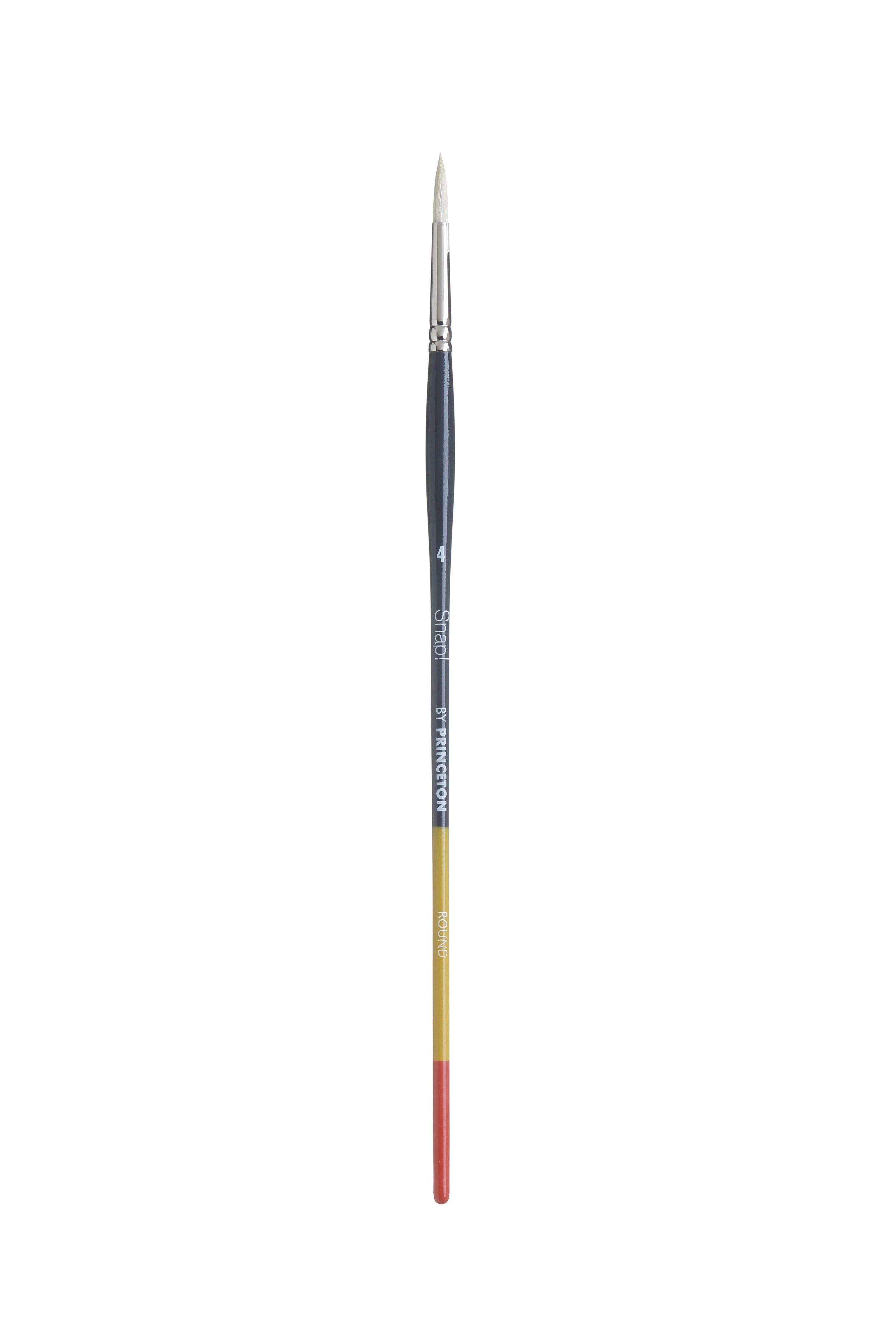 Princeton Snap Series 9700 Long Handle Natural Hog Bristle Brush for Oil, Acrylic - Image 5
