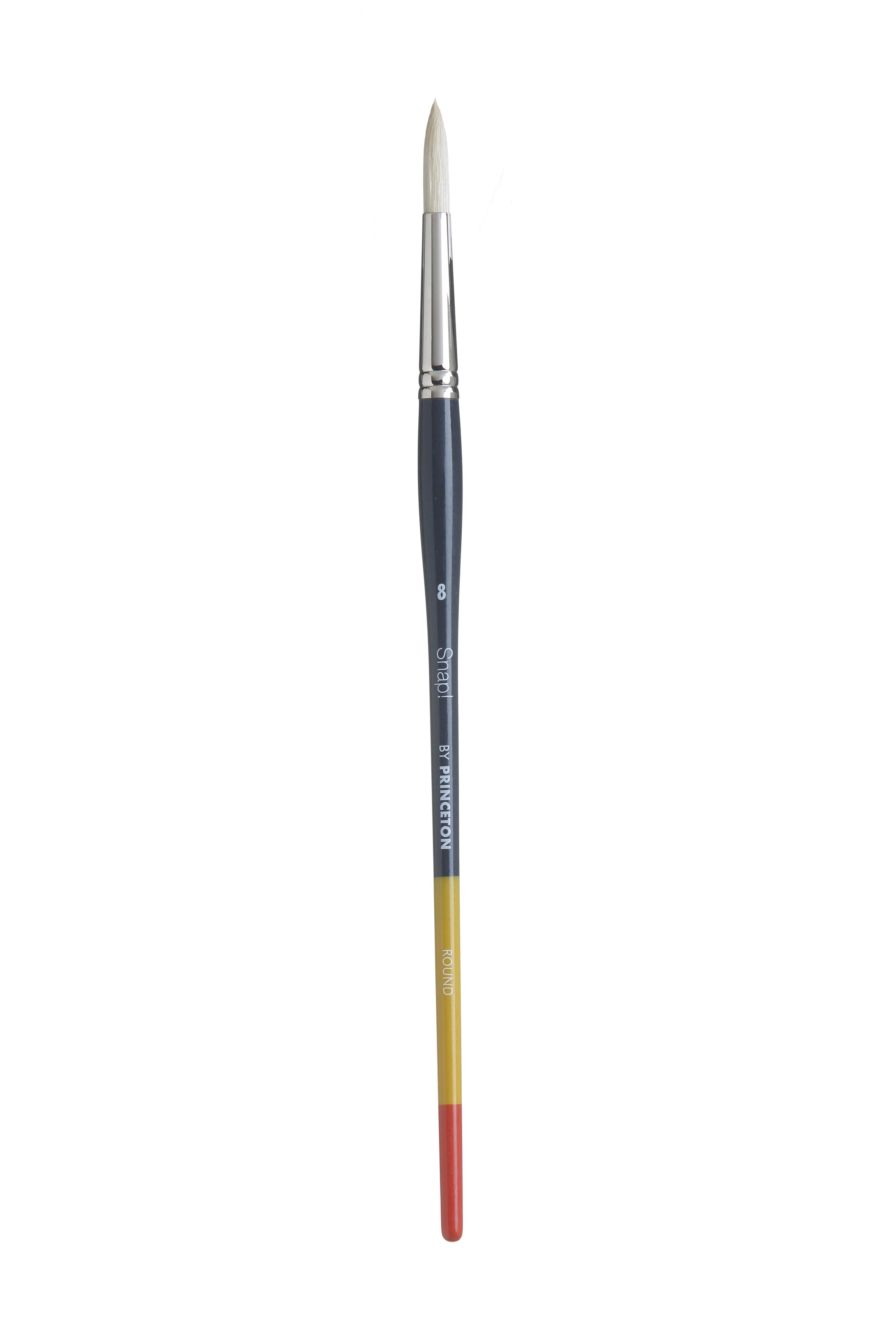 Princeton Snap Series 9700 Long Handle Natural Hog Bristle Brush for Oil, Acrylic - Image 6