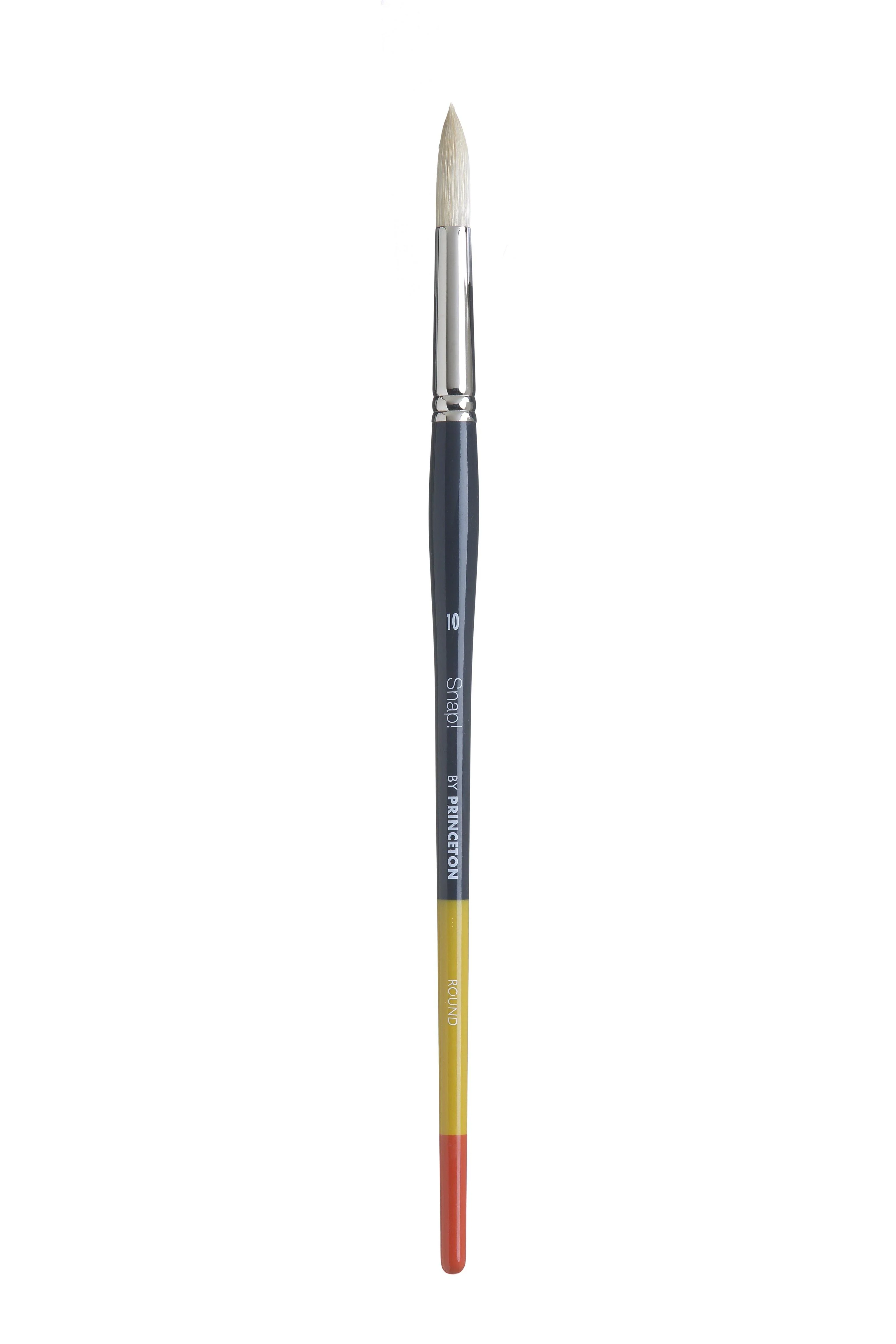 Princeton Snap Series 9700 Long Handle Natural Hog Bristle Brush for Oil, Acrylic - Image 7