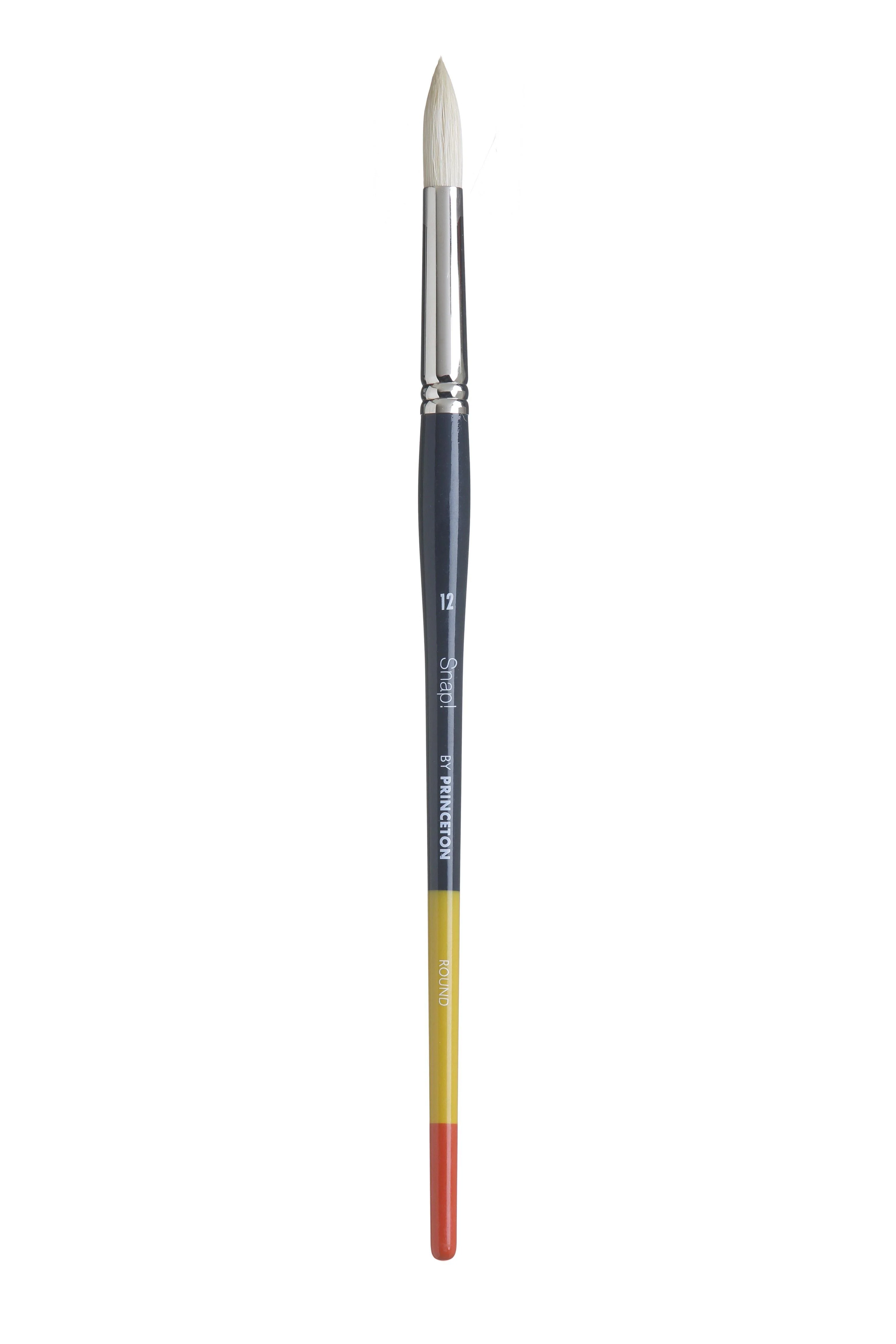 Princeton Snap Series 9700 Long Handle Natural Hog Bristle Brush for Oil, Acrylic - Image 8
