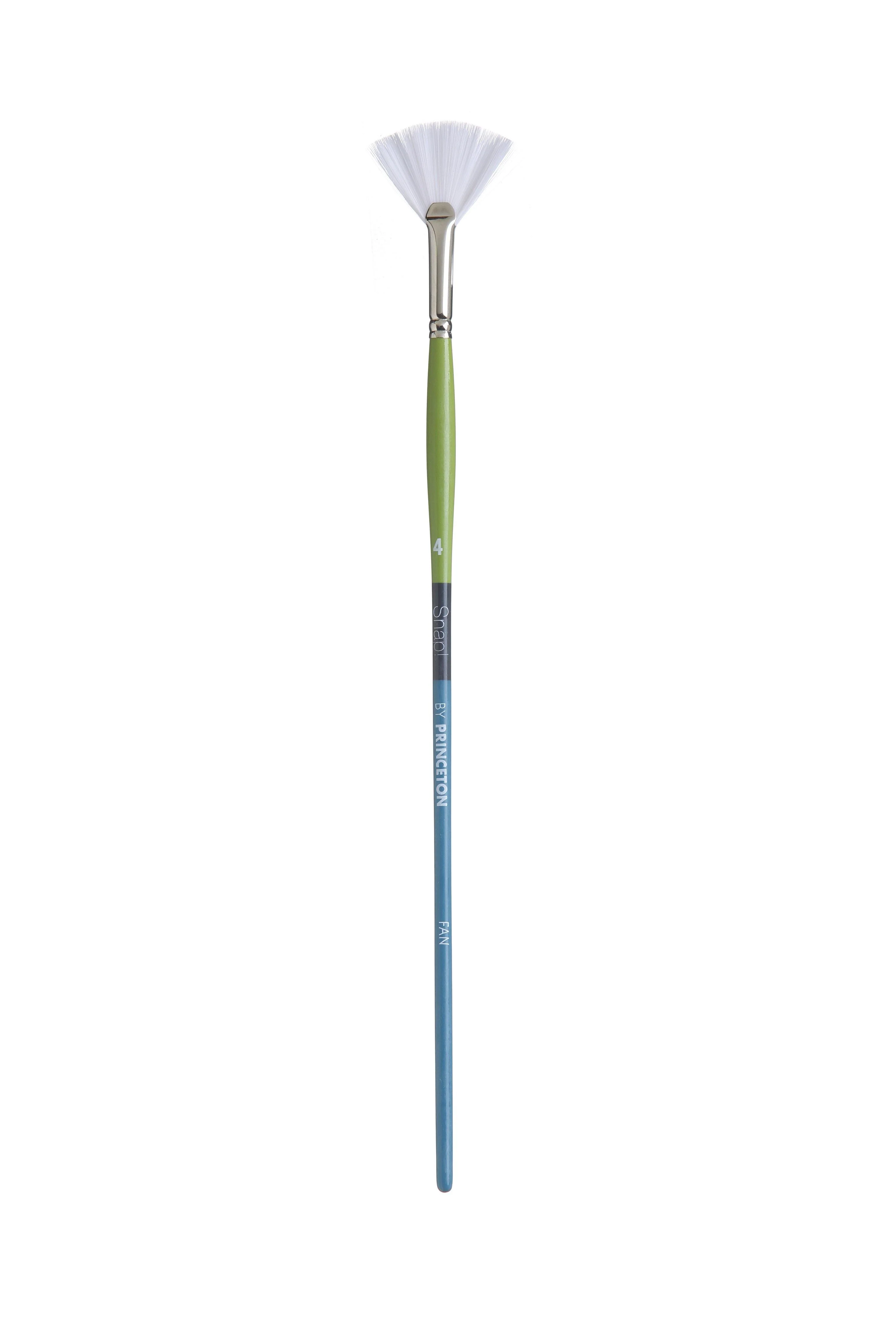 Princeton Snap Series 9800 Long Handle White Synthetic Brush for Watercolour, Acrylic - Image 21