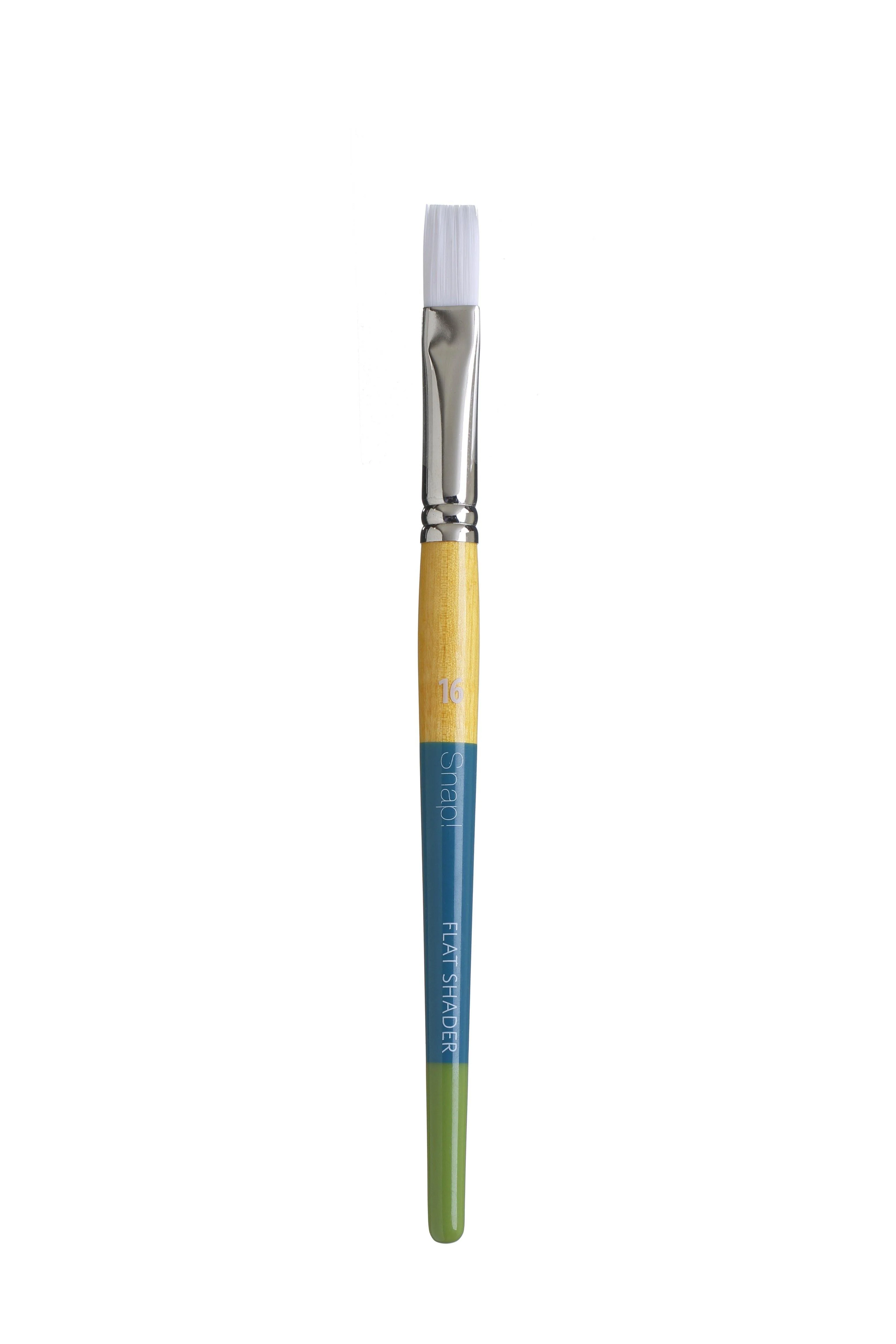 Princeton Snap Series 9850 Short Handle White Synthetic Brush for Watercolour, Acrylic - Image 14