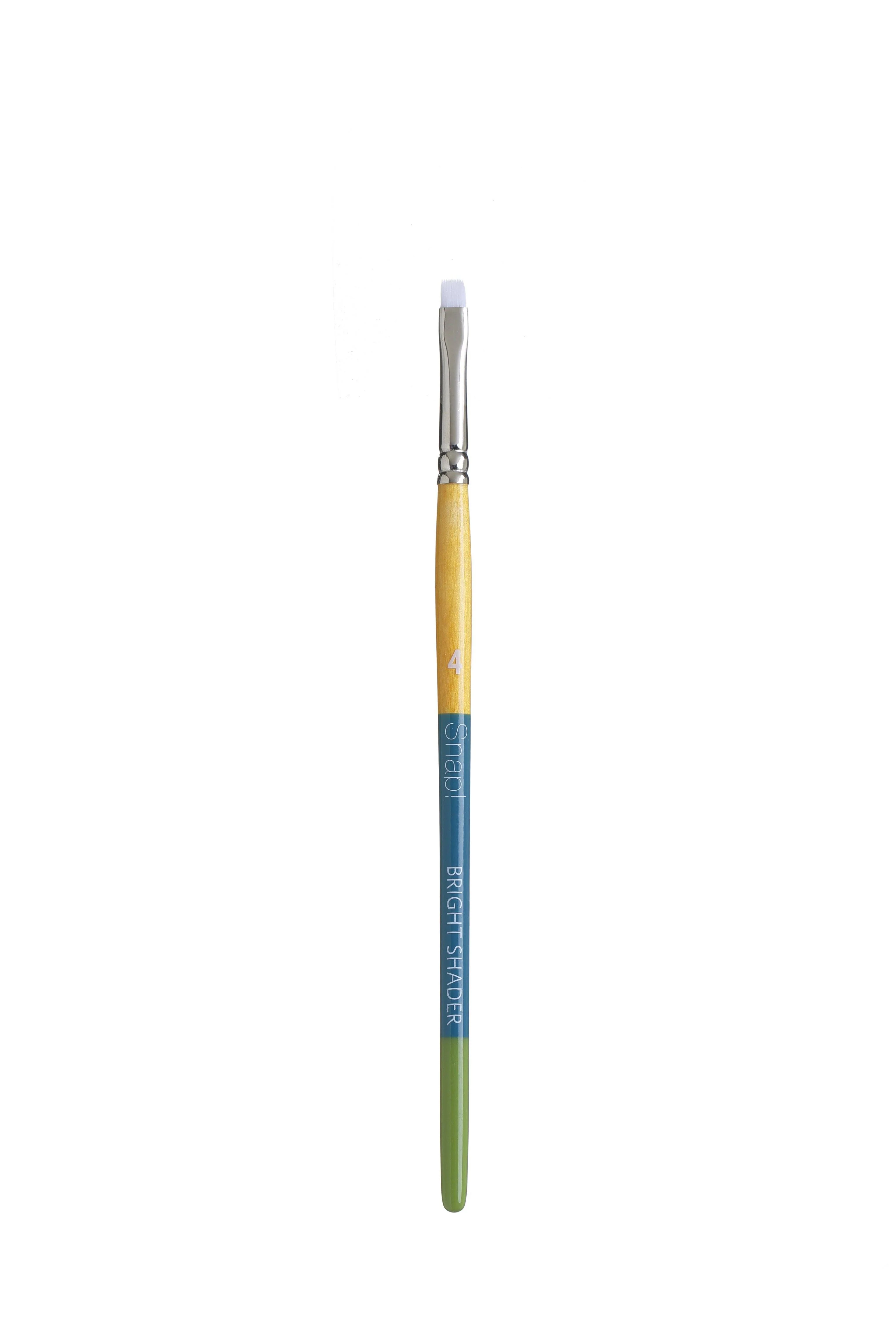 Princeton Snap Series 9850 Short Handle White Synthetic Brush for Watercolour, Acrylic - Image 16
