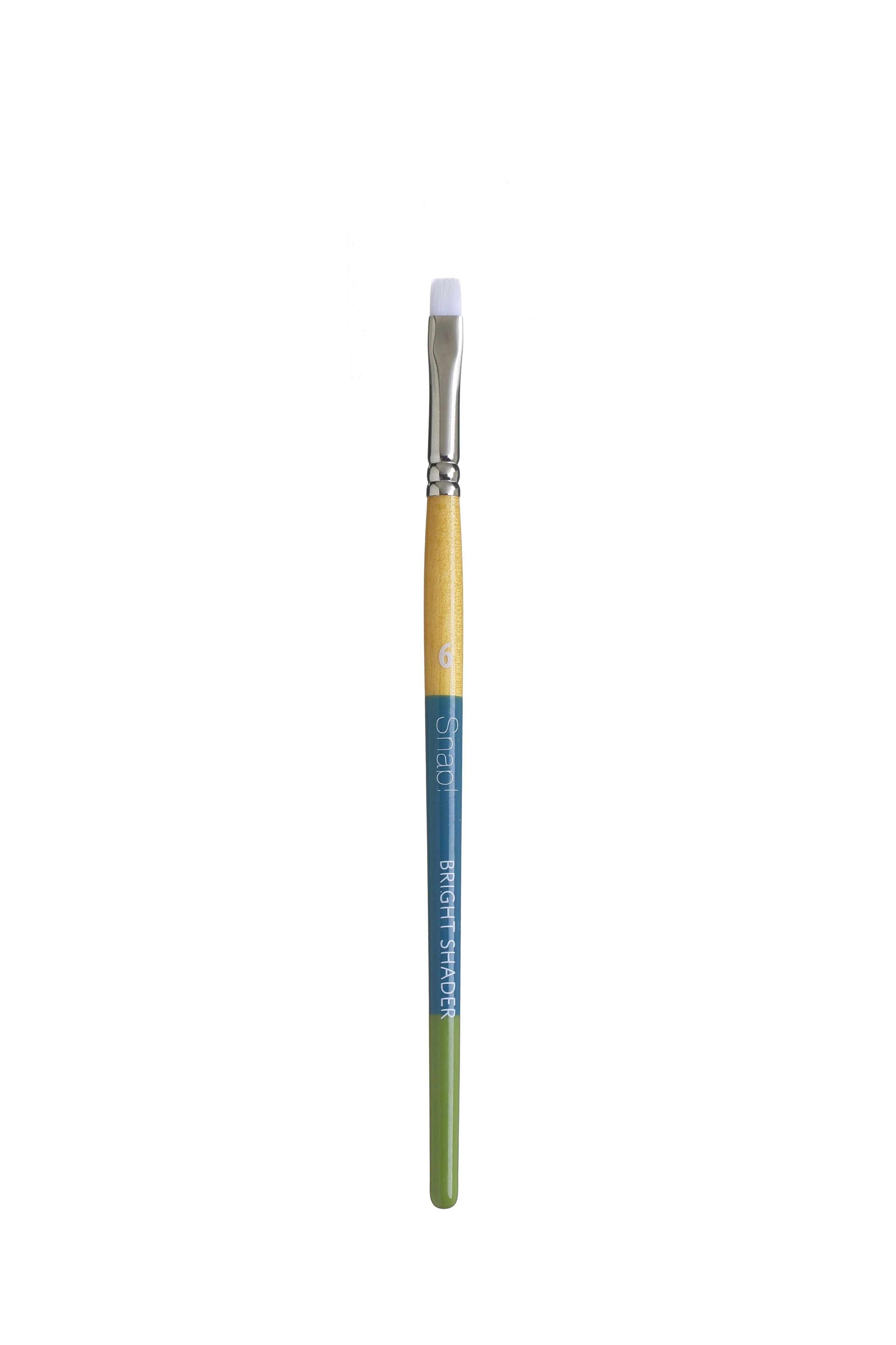 Princeton Snap Series 9850 Short Handle White Synthetic Brush for Watercolour, Acrylic - Image 17