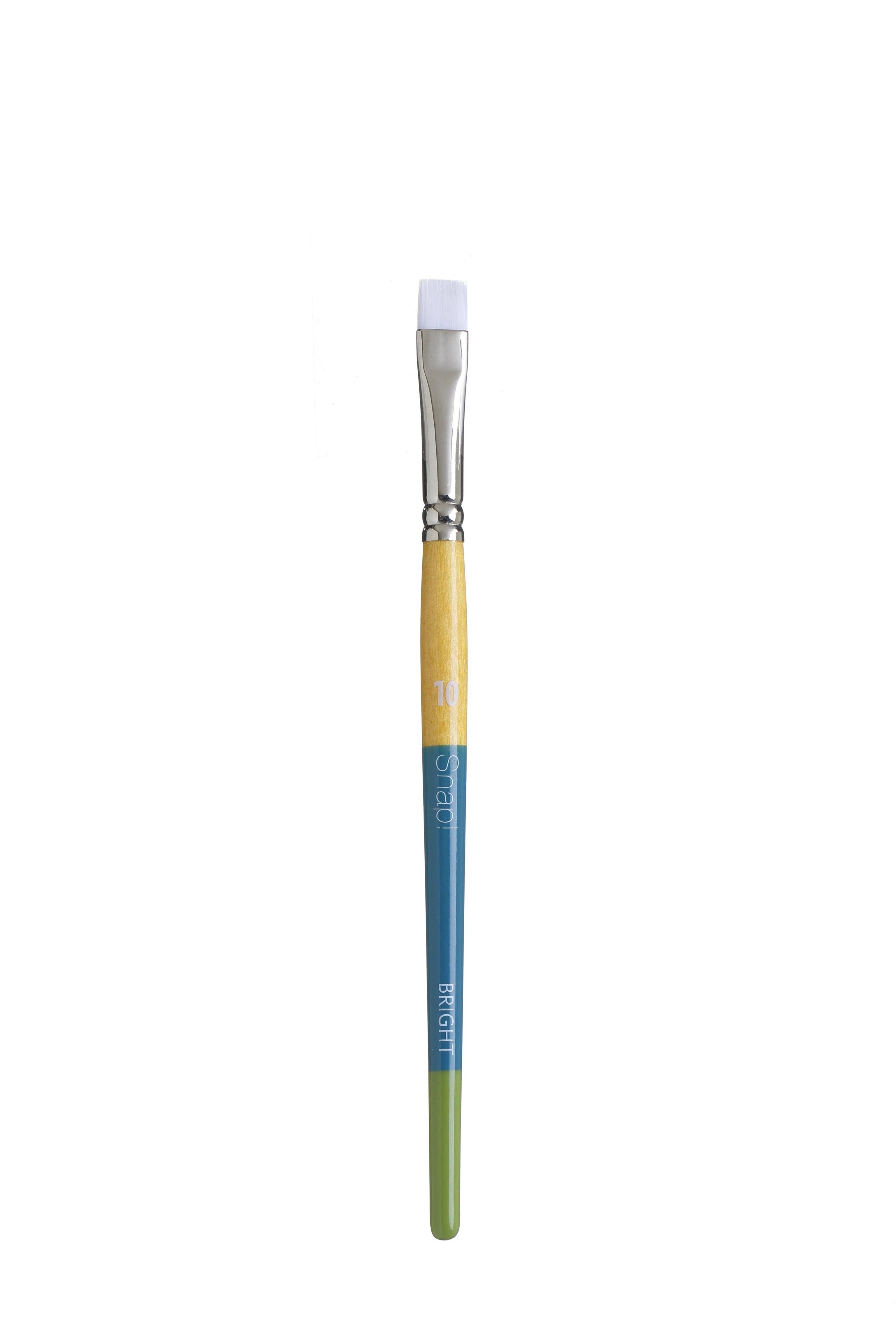 Princeton Snap Series 9850 Short Handle White Synthetic Brush for Watercolour, Acrylic - Image 18