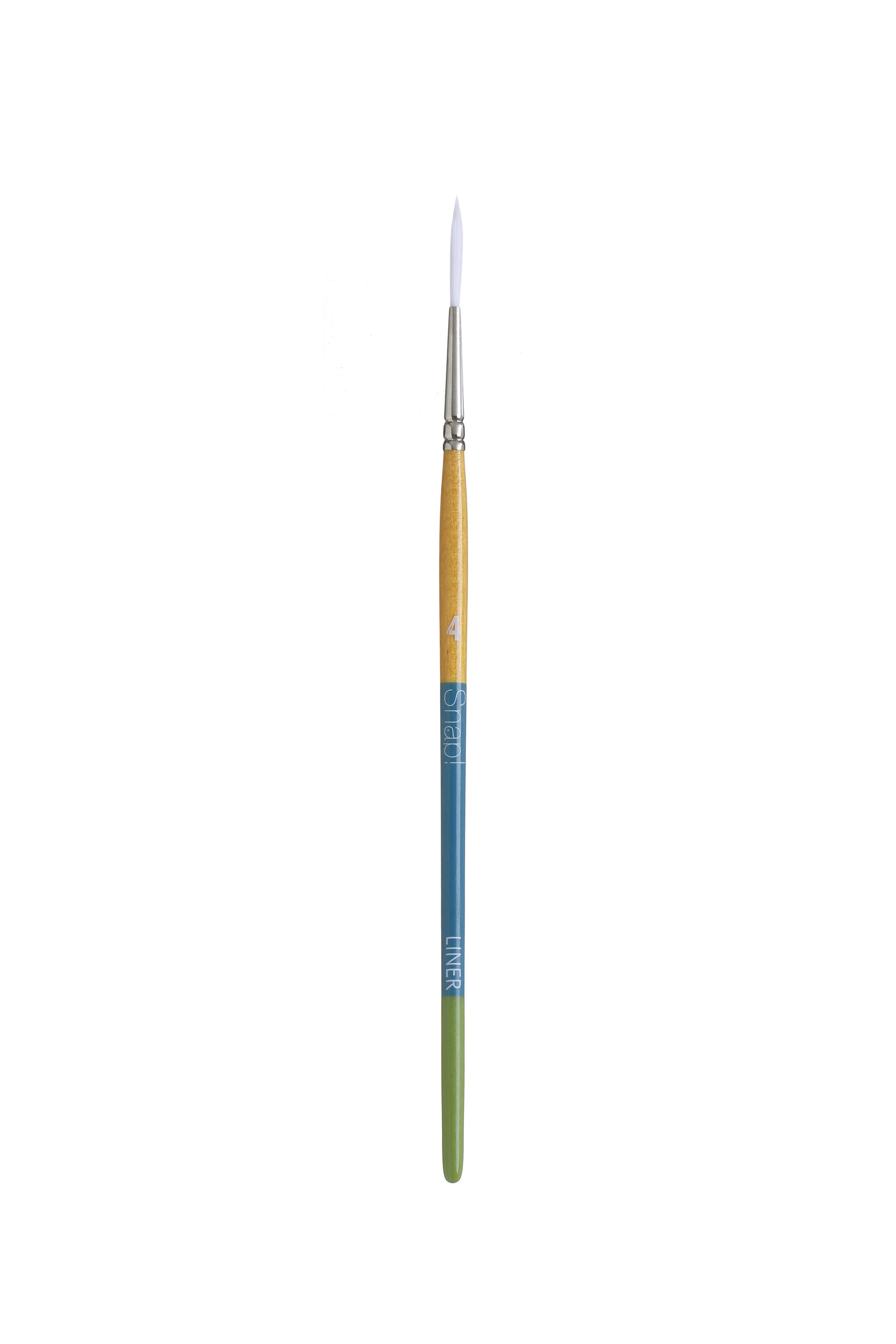 Princeton Snap Series 9850 Short Handle White Synthetic Brush for Watercolour, Acrylic - Image 21