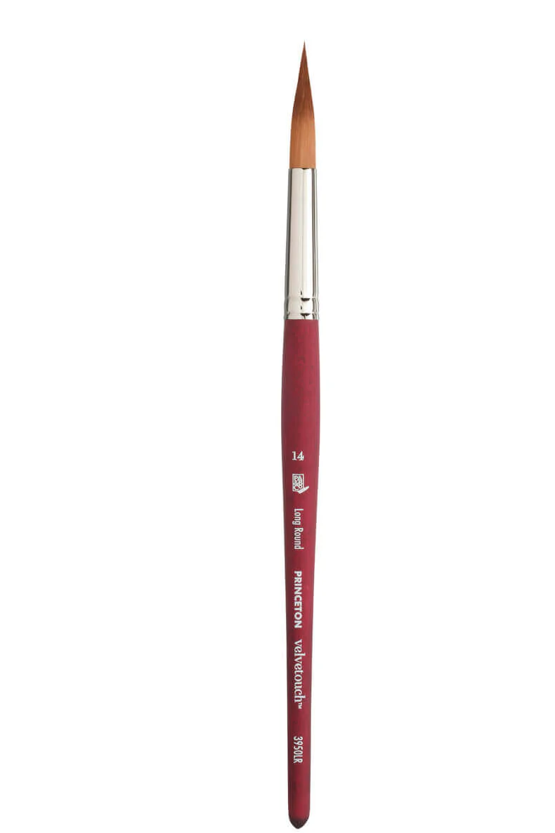Princeton Velvetouch Series 3950 Premium Synthetic Blend Brush (Short Handle) - Image 28